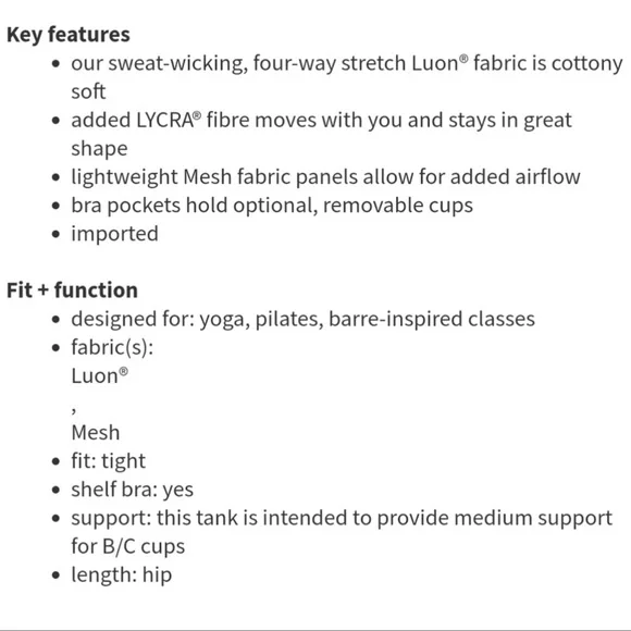 EB Lululemon Crossback Tank Top Black White Print Net Pop Mesh Back - Picture 7 of 16